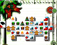 Tlaps karcsonyi - Christmas link mahjong