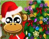 Tlaps karcsonyi - Christmas monkey