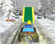 Christmas monster truck Télapós karácsonyi játék