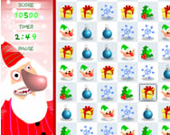 Christmas puzzle online játék