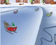 Christmas race Télapós karácsonyi játékok ingyen