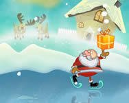 Santas gift jump játék