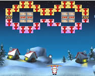Snow ball game Télapós karácsonyi játékok ingyen