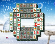 Christmas 2020 mahjong deluxe Télapós karácsonyi HTML5 játék