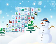 Tlaps karcsonyi - Frozen mahjong
