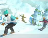 Ski master 3D Télapós karácsonyi ingyen játék